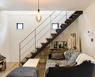 ゼロキューブ回 千葉県N様邸 リビング階段