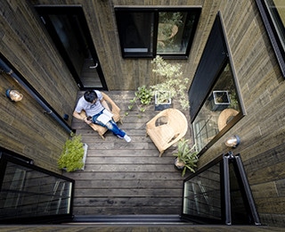 ゼロキューブ回 千葉県N様邸 中庭